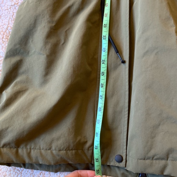 Zara Olive Green Small Parka - Picture 5 of 8